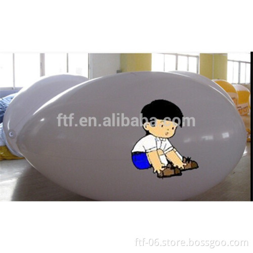 White egg inflatable